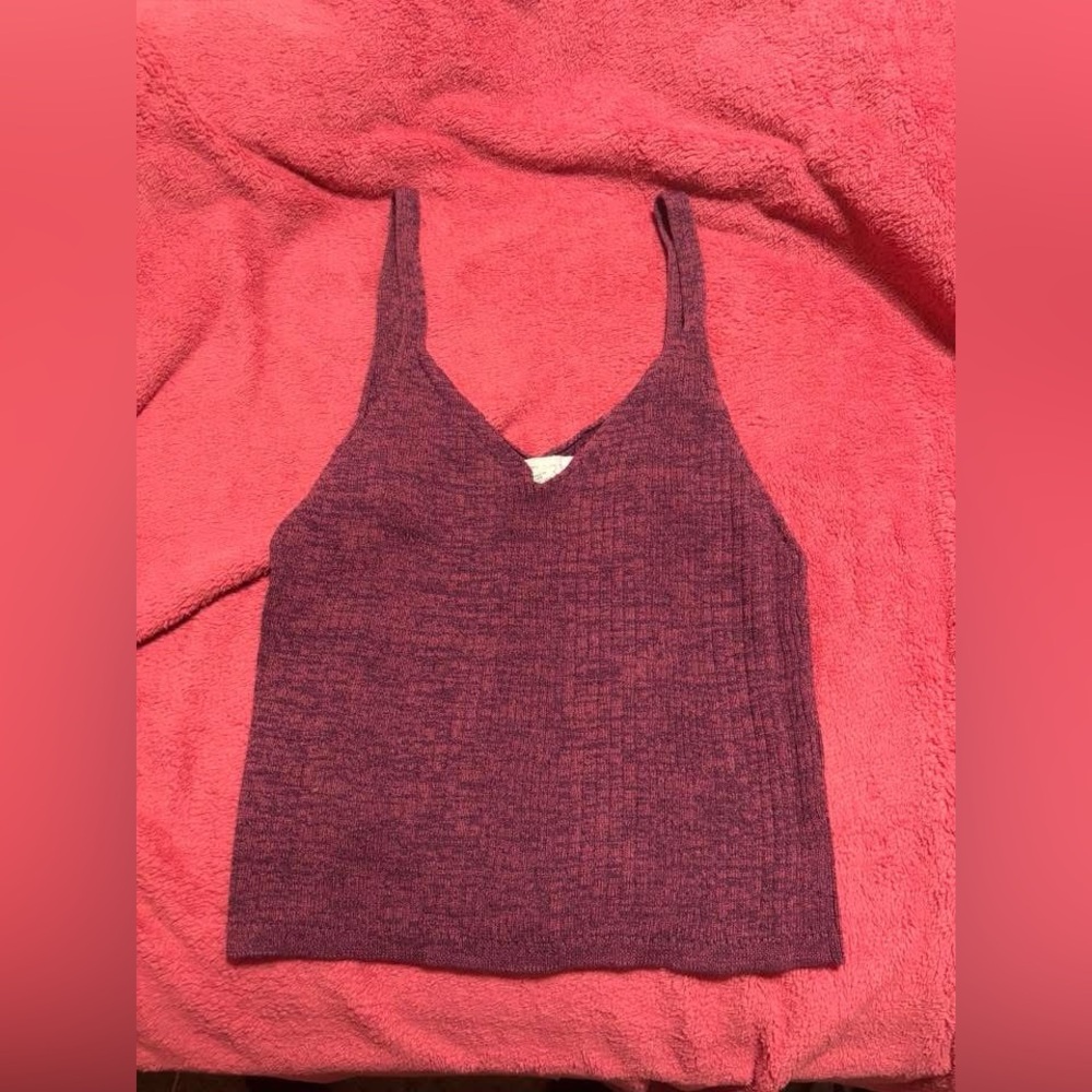 Forever 21 Purple Knit Camisole